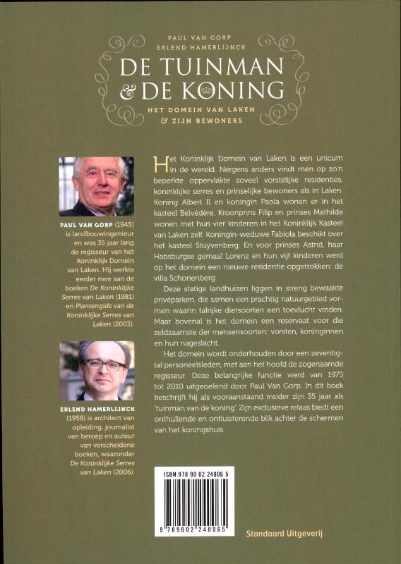 De tuinman & de koning achterkant