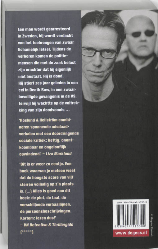 De uitlevering / De Geus Spanning De uitlevering / De Geus Spanning achterkant