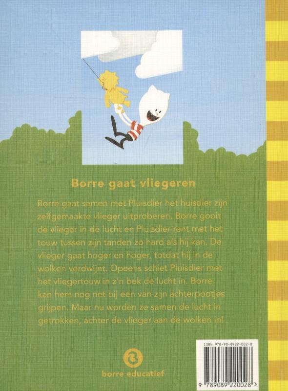 Borre gaat vliegeren / Groep 3 augustus / De Gestreepte Boekjes achterkant