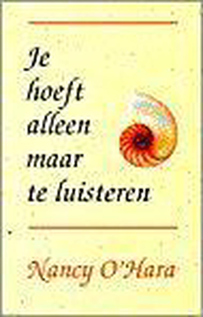 boekenbalie_9789020260144_cover Je hoeft alleen maar te luisteren