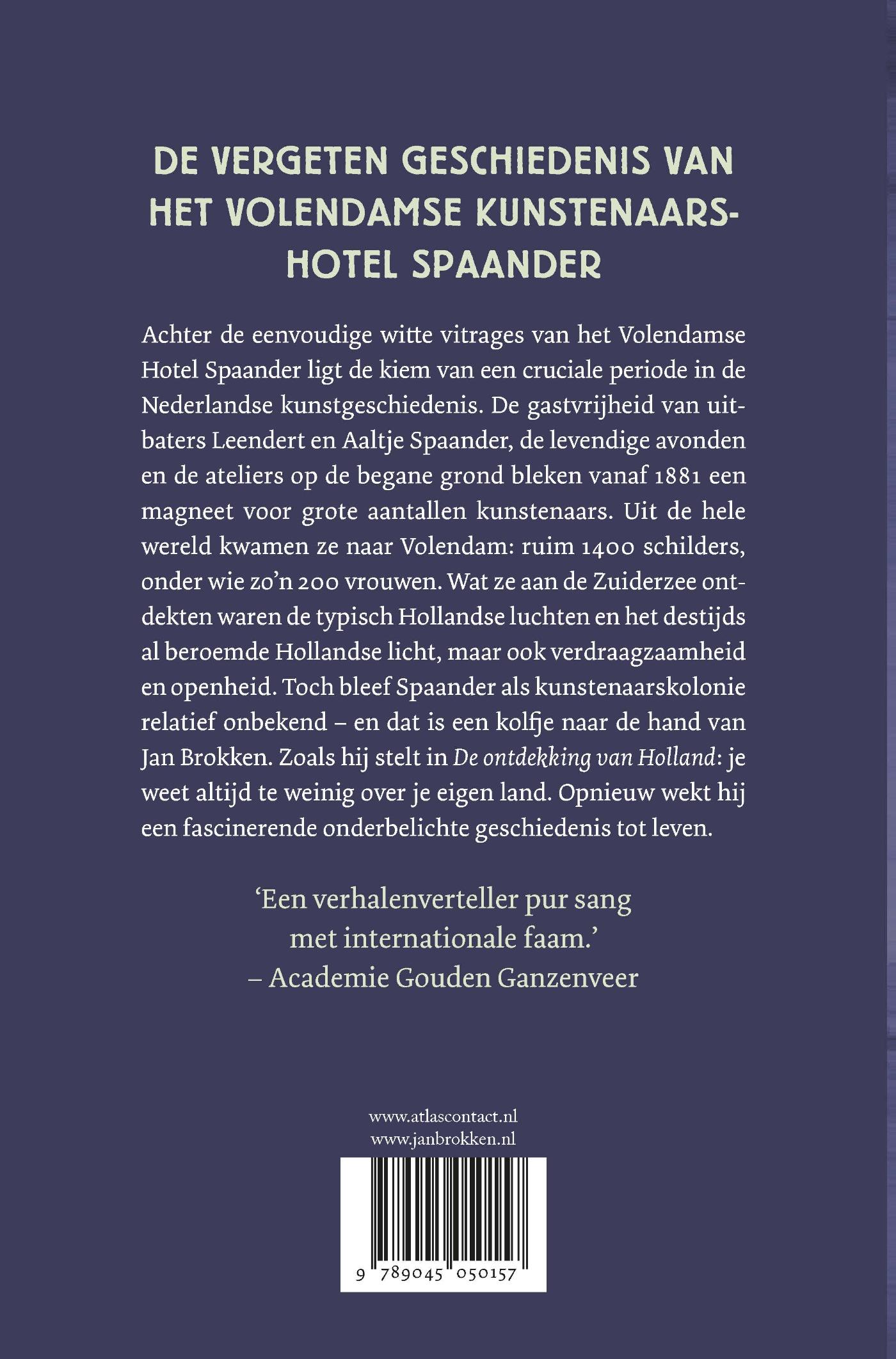 De ontdekking van Holland achterkant
