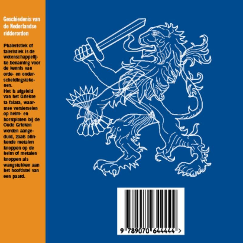 Een koninklijke onderscheiding achterkant