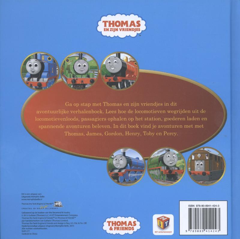 Thomas de stoomlocomotief / Thomas achterkant