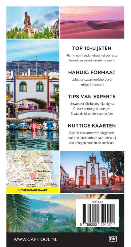 Gran Canaria / Capitool Reisgidsen Top 10 achterkant