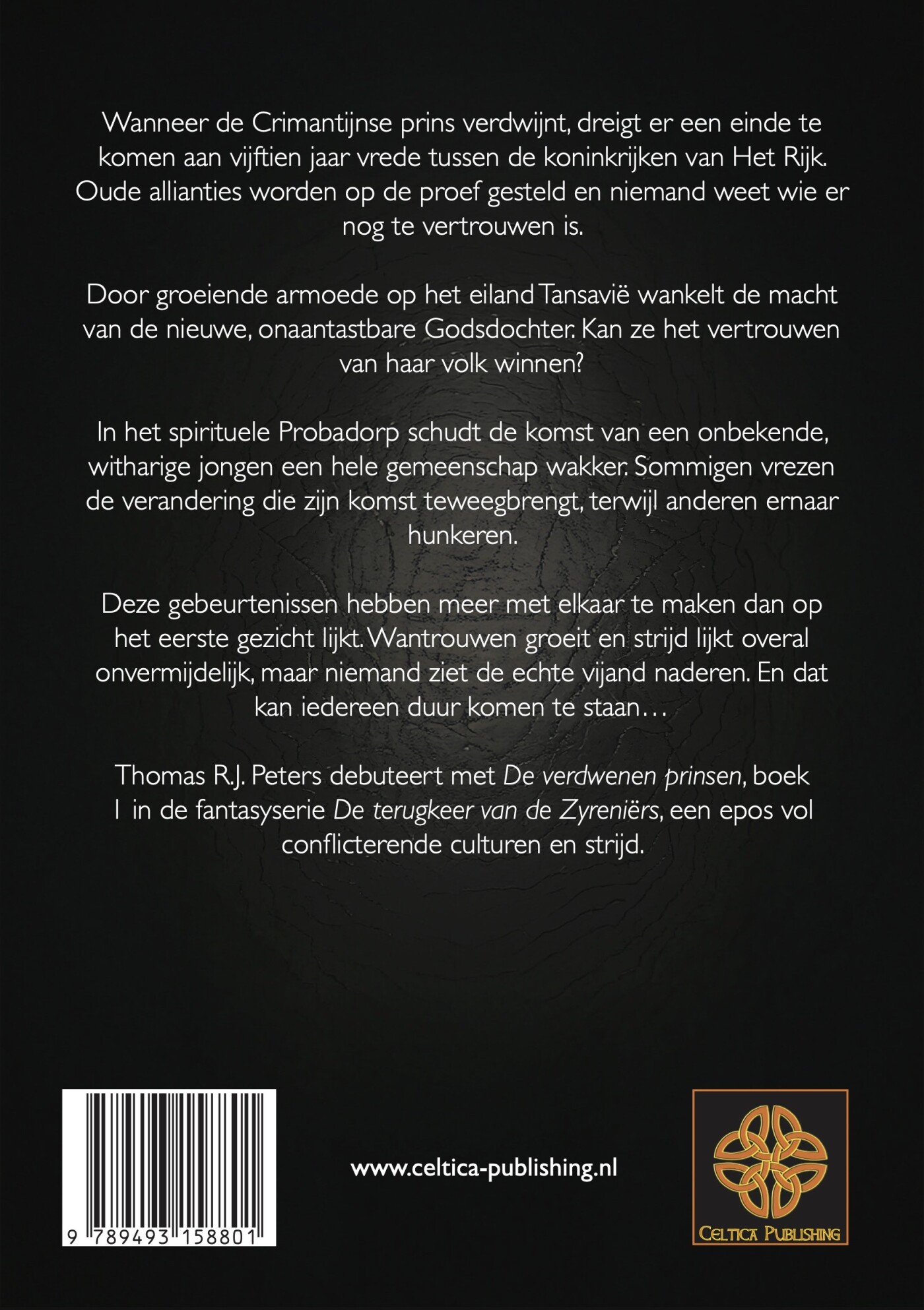 De verdwenen prinsen / De terugkeer van de Zyreniërs / 1 achterkant