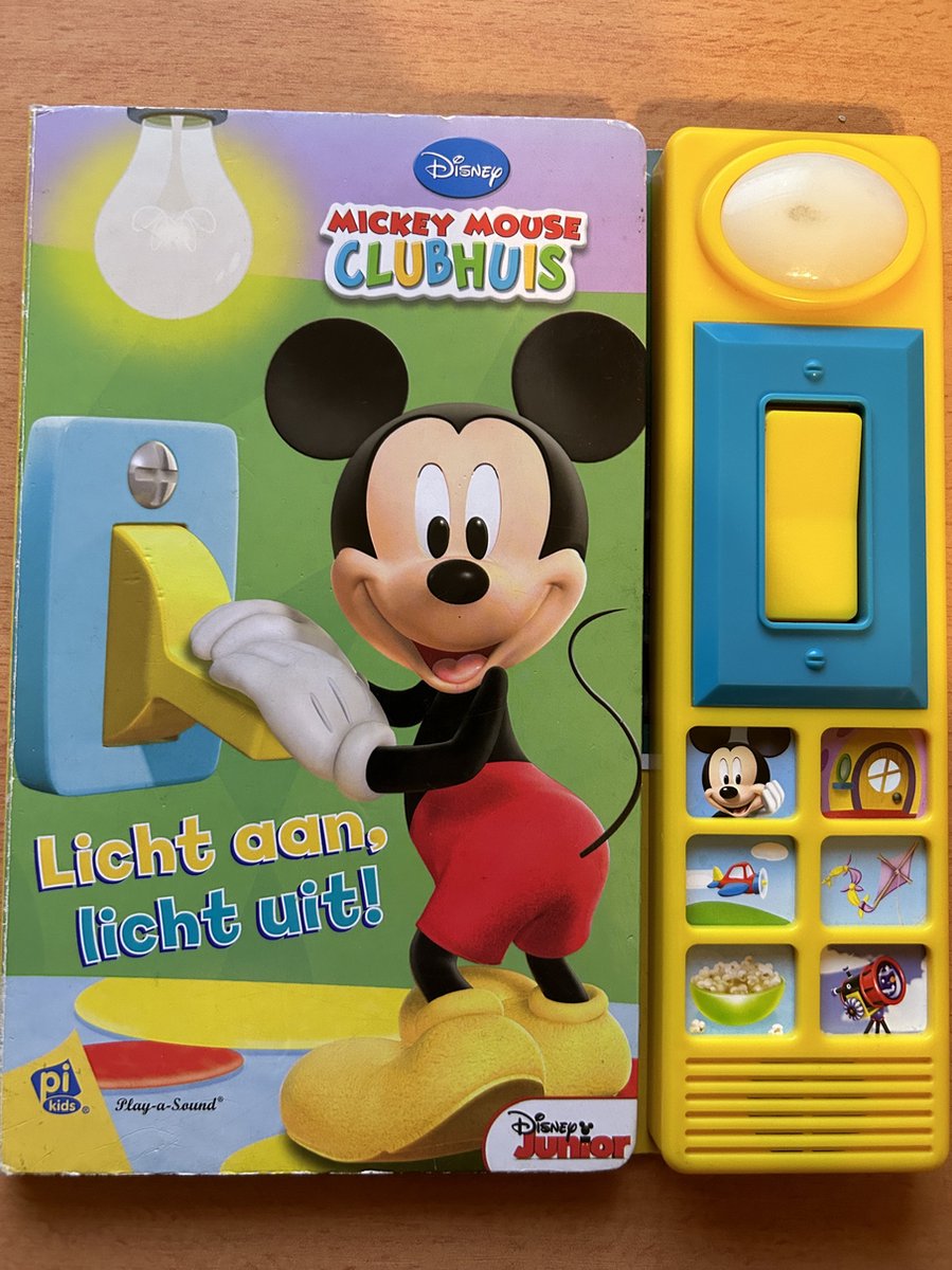 Disney Mickey Mouse - Licht aan geluidenboek