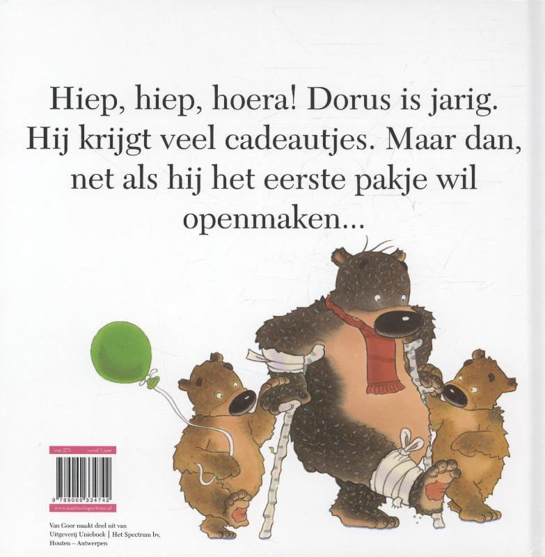 Hiep hiep hoera! / Dorus Hiep hiep hoera! / Dorus achterkant