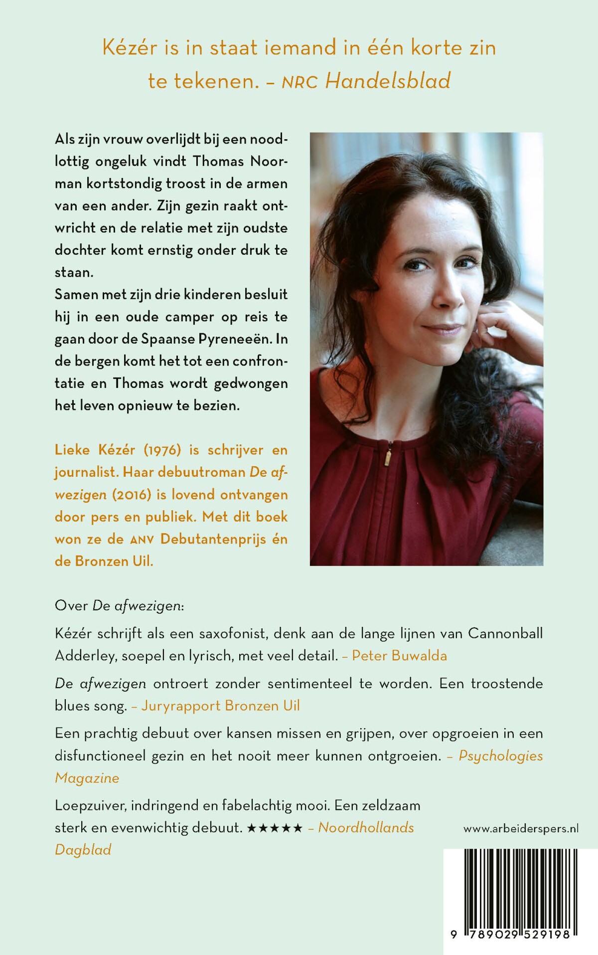 De verloren berg achterkant