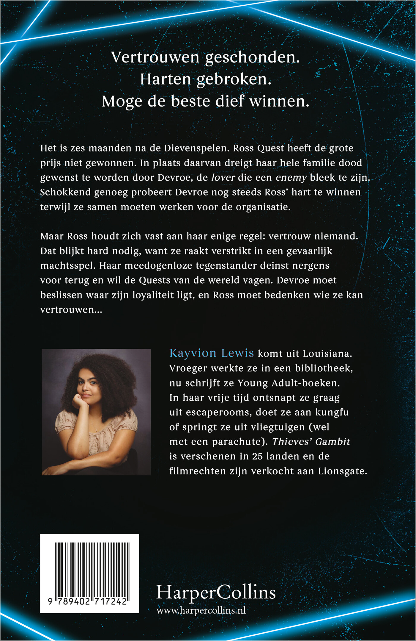 De perfecte overval / Thieves' Gambit / 2 achterkant