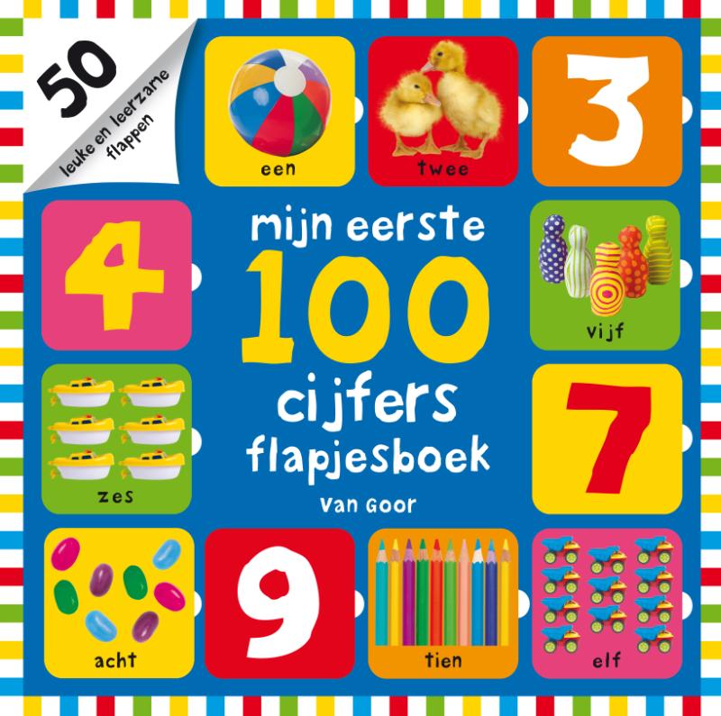 Mijn eerste 100 cijfers flapjesboek / Mijn eerste 100