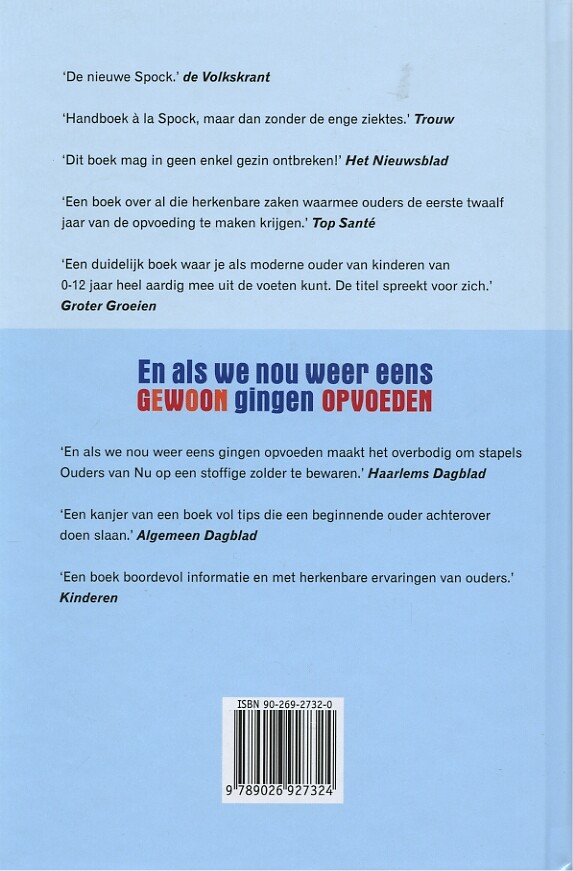 En als we nou weer eens gewoon gingen opvoeden achterkant