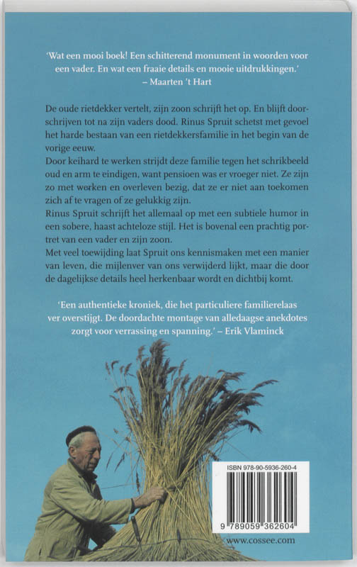 De rietdekker achterkant