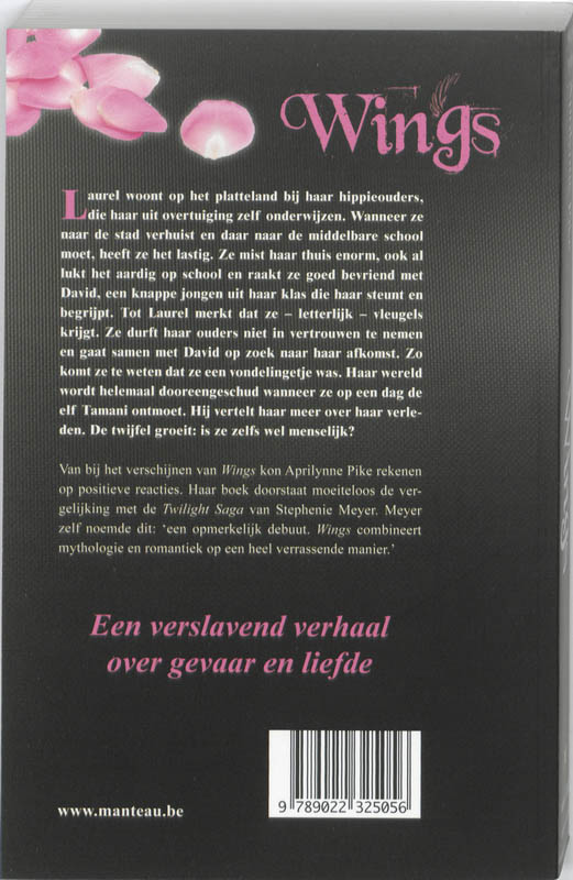 Wings / Wings-reeks / 1 Wings / Wings-reeks / 1 achterkant