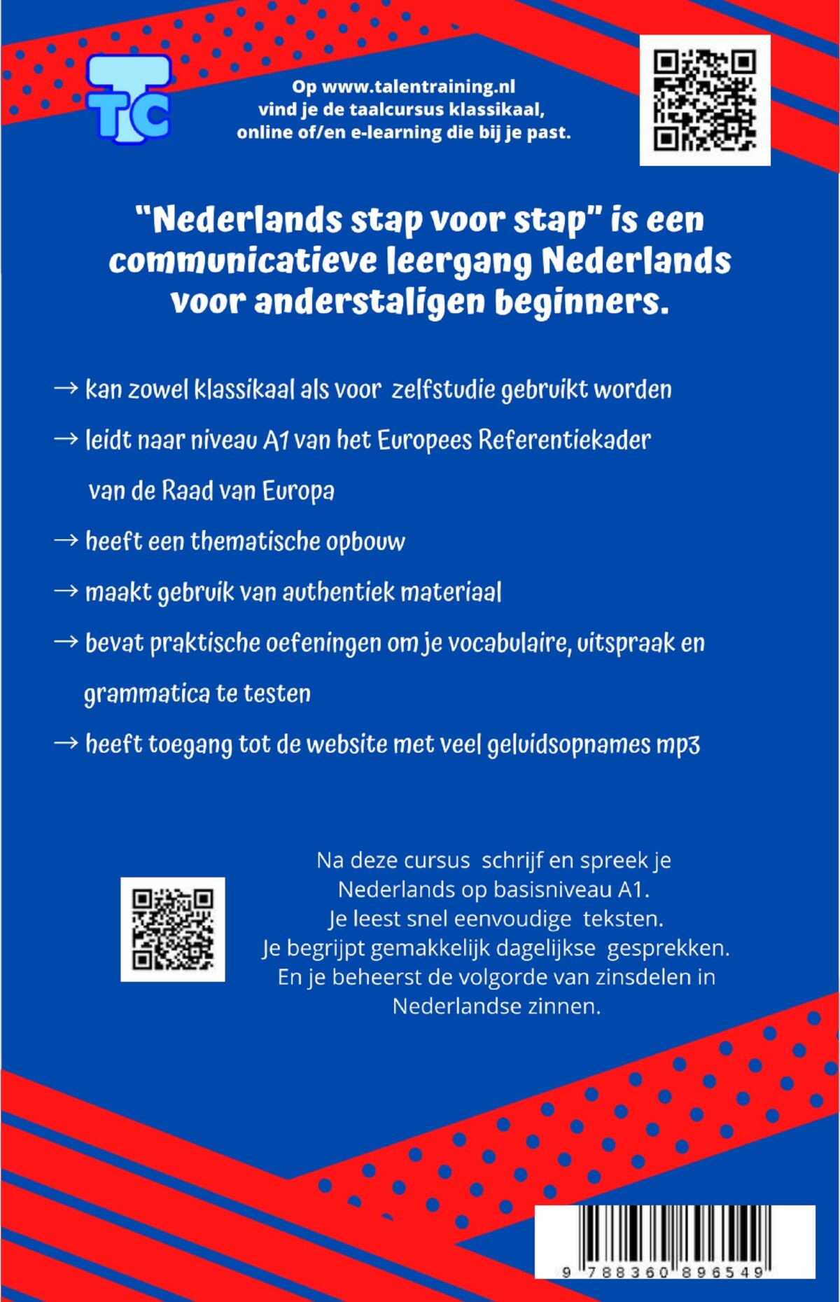 Nederlands stap voor stap achterkant