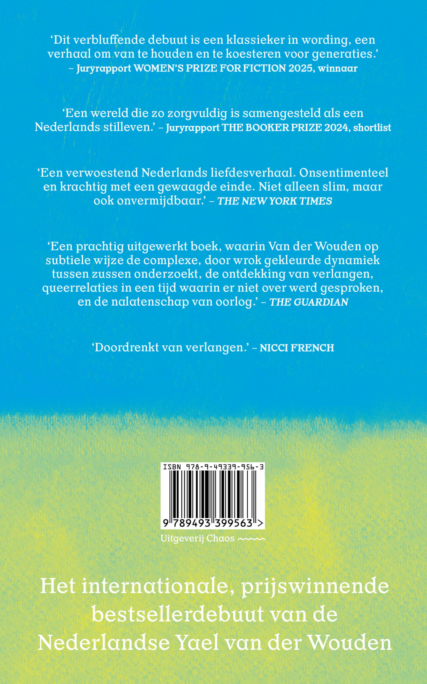 De bewaring achterkant