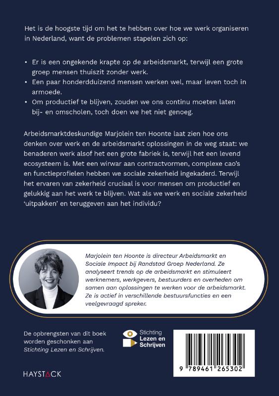 Kunnen we het even over werk hebben? Kunnen we het even over werk hebben? achterkant