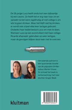 Verraderlijk patroon / Kluitman-novelles achterkant