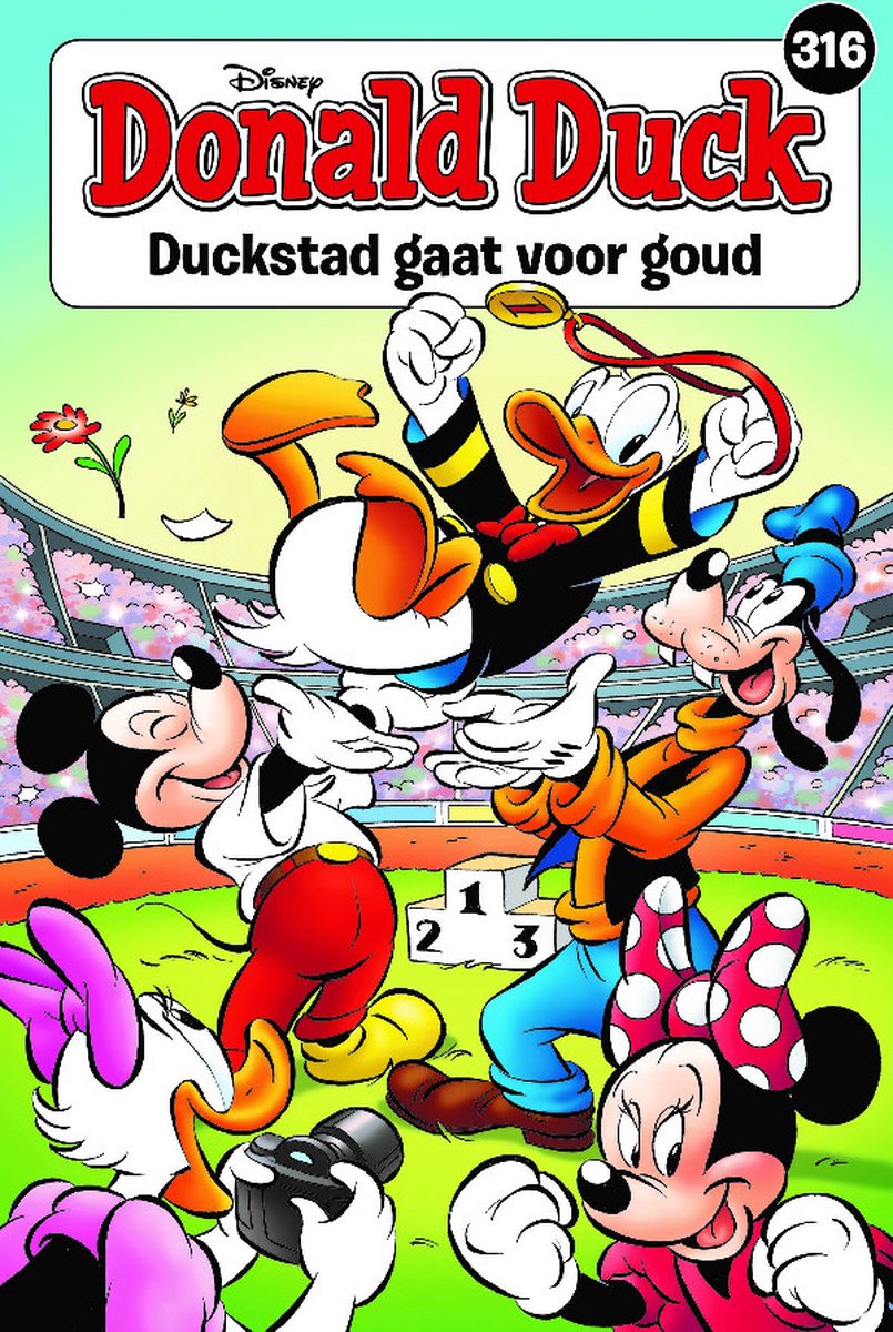 Donald Duck Pocket 316 - Duckstad gaat voor goud