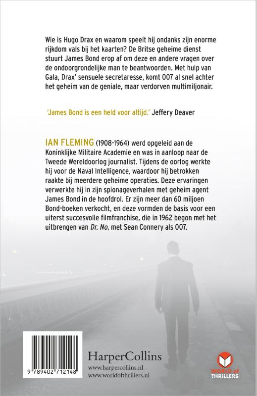 Moonraker / James Bond 007 / 3 achterkant