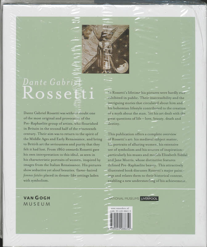 Dante Gabriel Rossetti achterkant