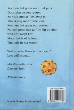 Een kind in de sloot / Koen en Lot achterkant