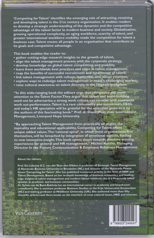 Competing for Talent Competing for Talent achterkant