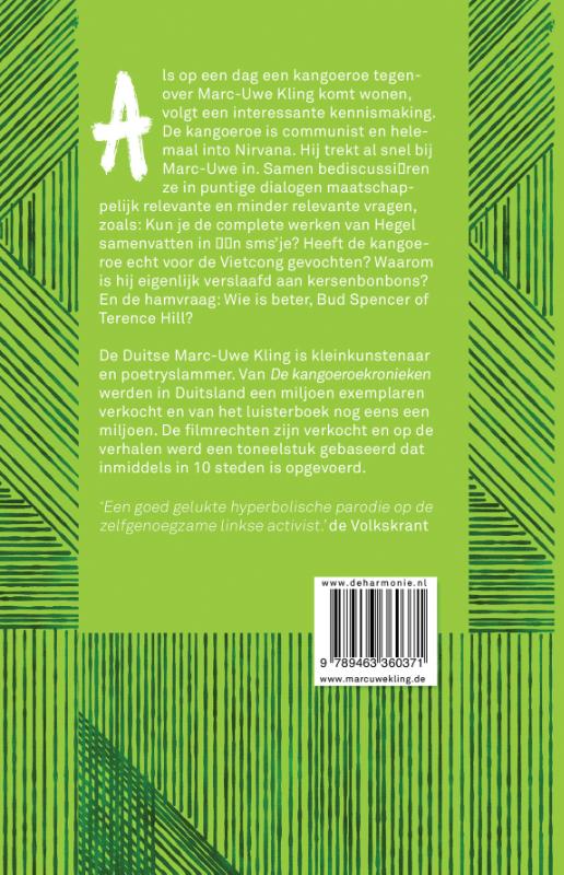 De kangoeroekronieken achterkant
