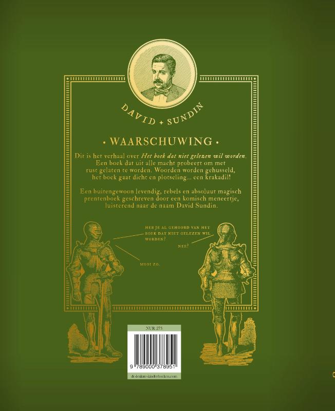 Het boek dat niet gelezen wil worden achterkant