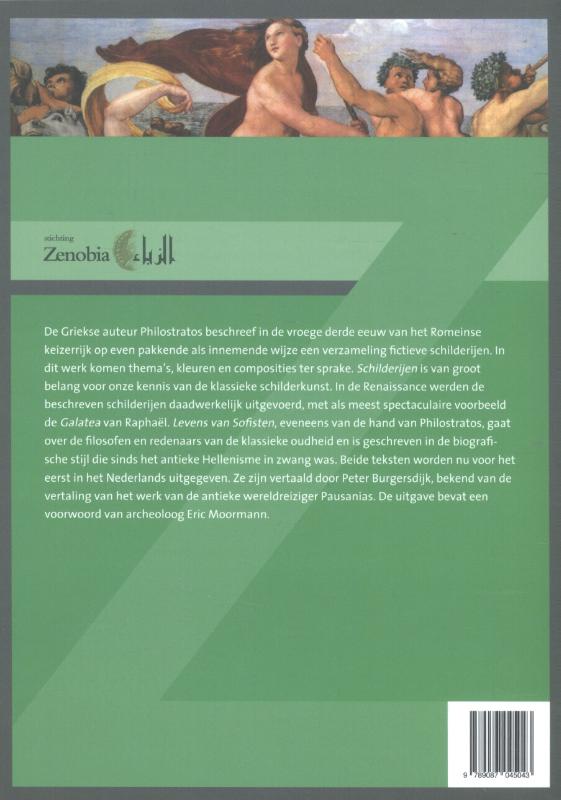 Schilderijen en Levens van Sofisten / Zenobia / 4 achterkant
