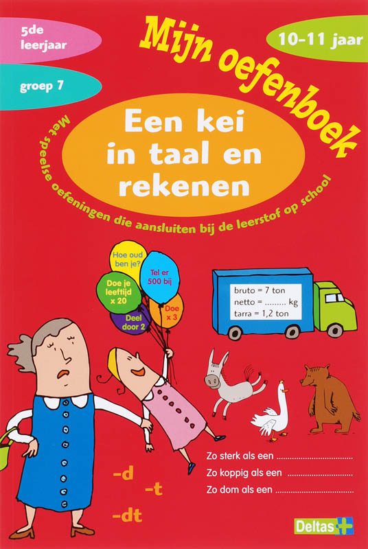 Mijn oefenboek Een kei in taal en rekenen