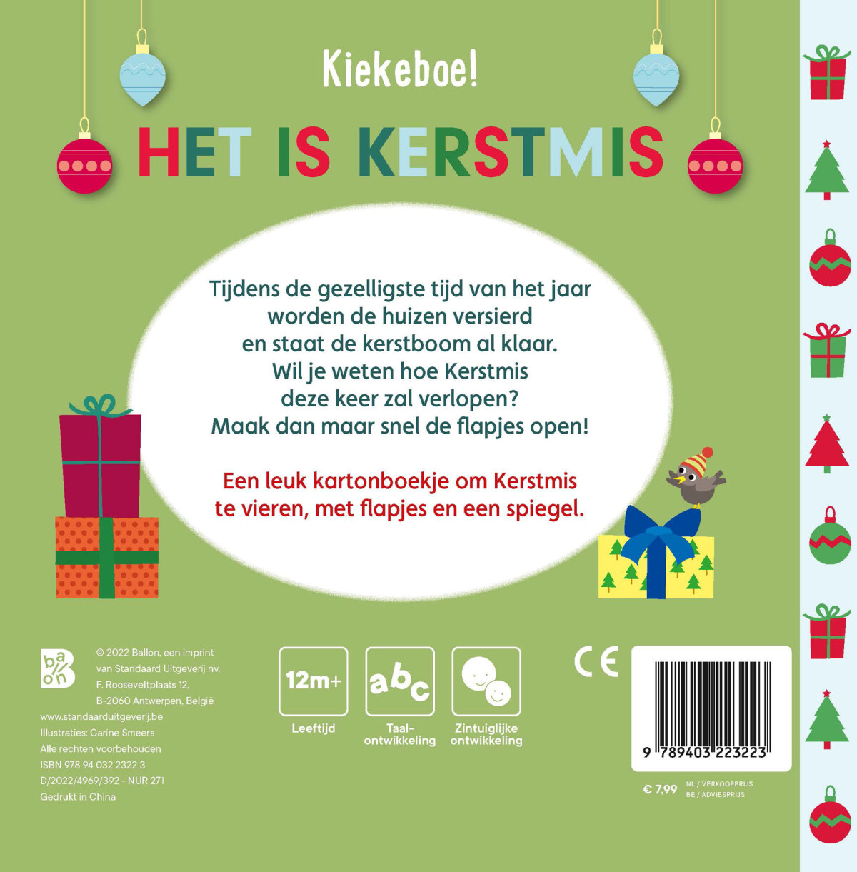 Het is kerstmis / Kerstmis / 1 achterkant