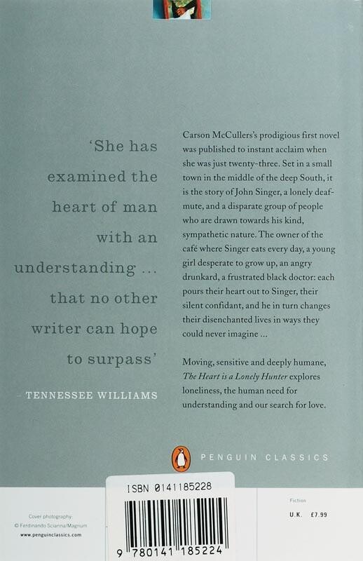 The heart is a lonely hunter / Penguin modern classics achterkant