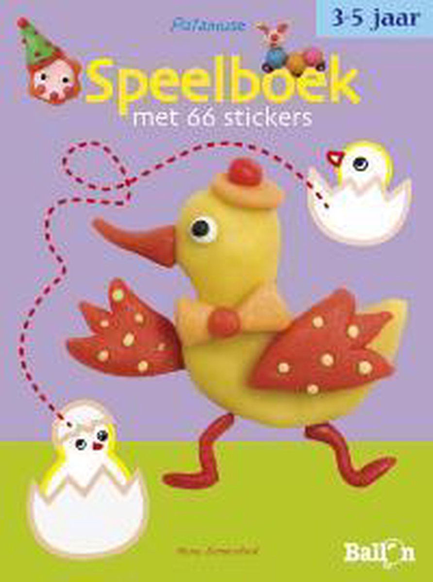 Speelboek Met Stickers 3-5 Jaar (Eend) Midprice