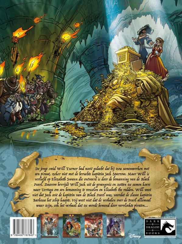 Pirates of the Caribbean achterkant