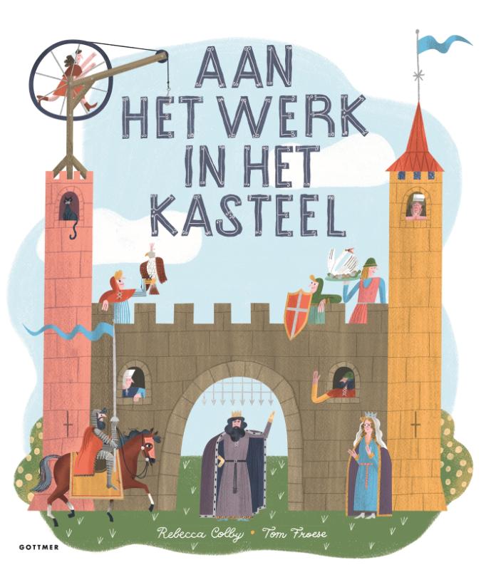 Aan het werk in het kasteel