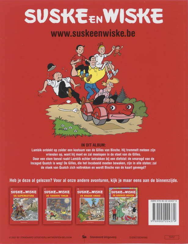 De joviale gille / Suske en Wiske / 297 achterkant