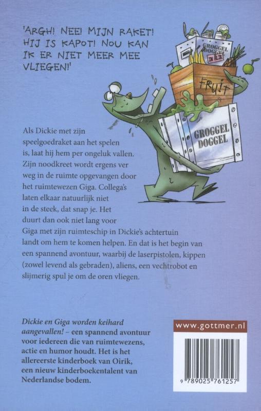 Dickie en Giga worden keihard aangevallen! / Dickie en Giga / 1 achterkant