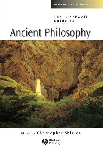 The Blackwell Guide to Ancient Philosophy