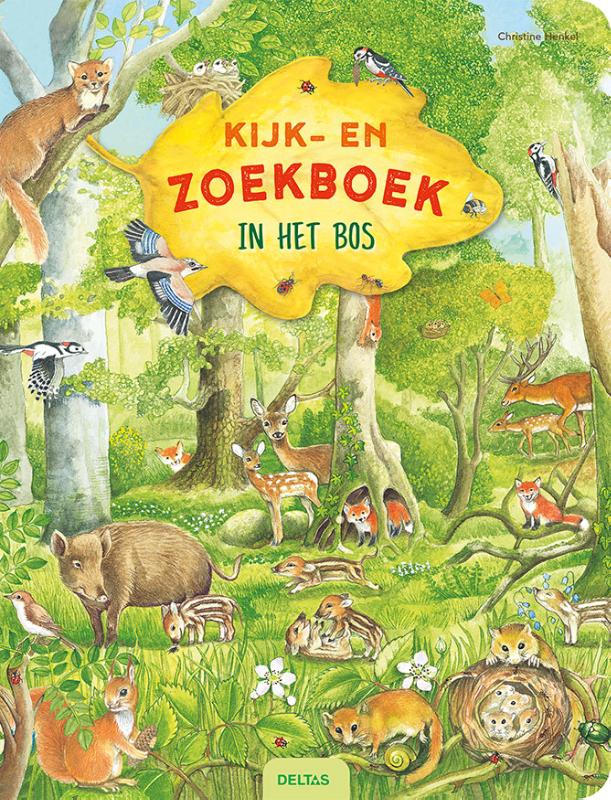 In het bos / Kijk- en zoekboek