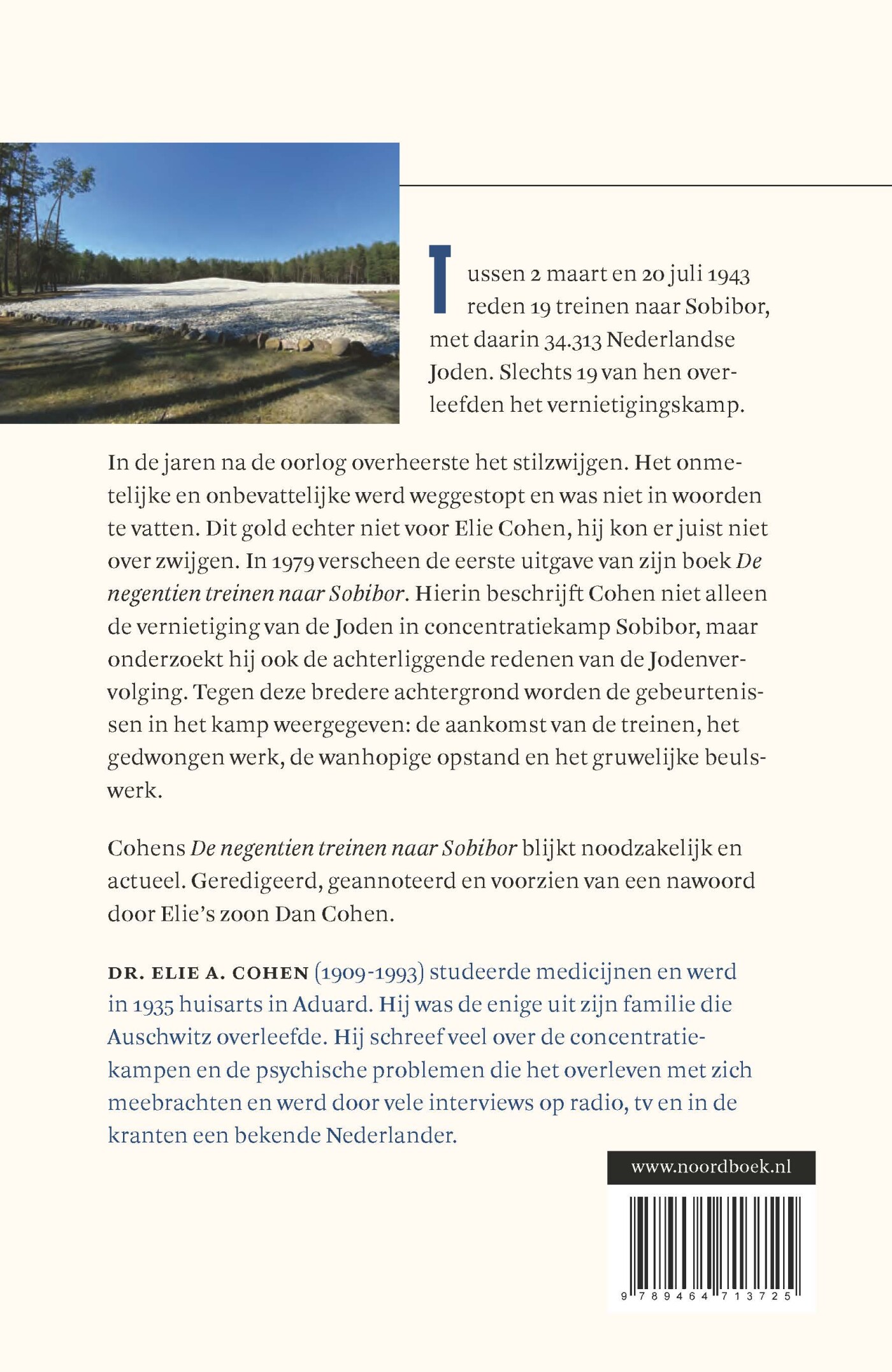 De 19 treinen naar Sobibor achterkant