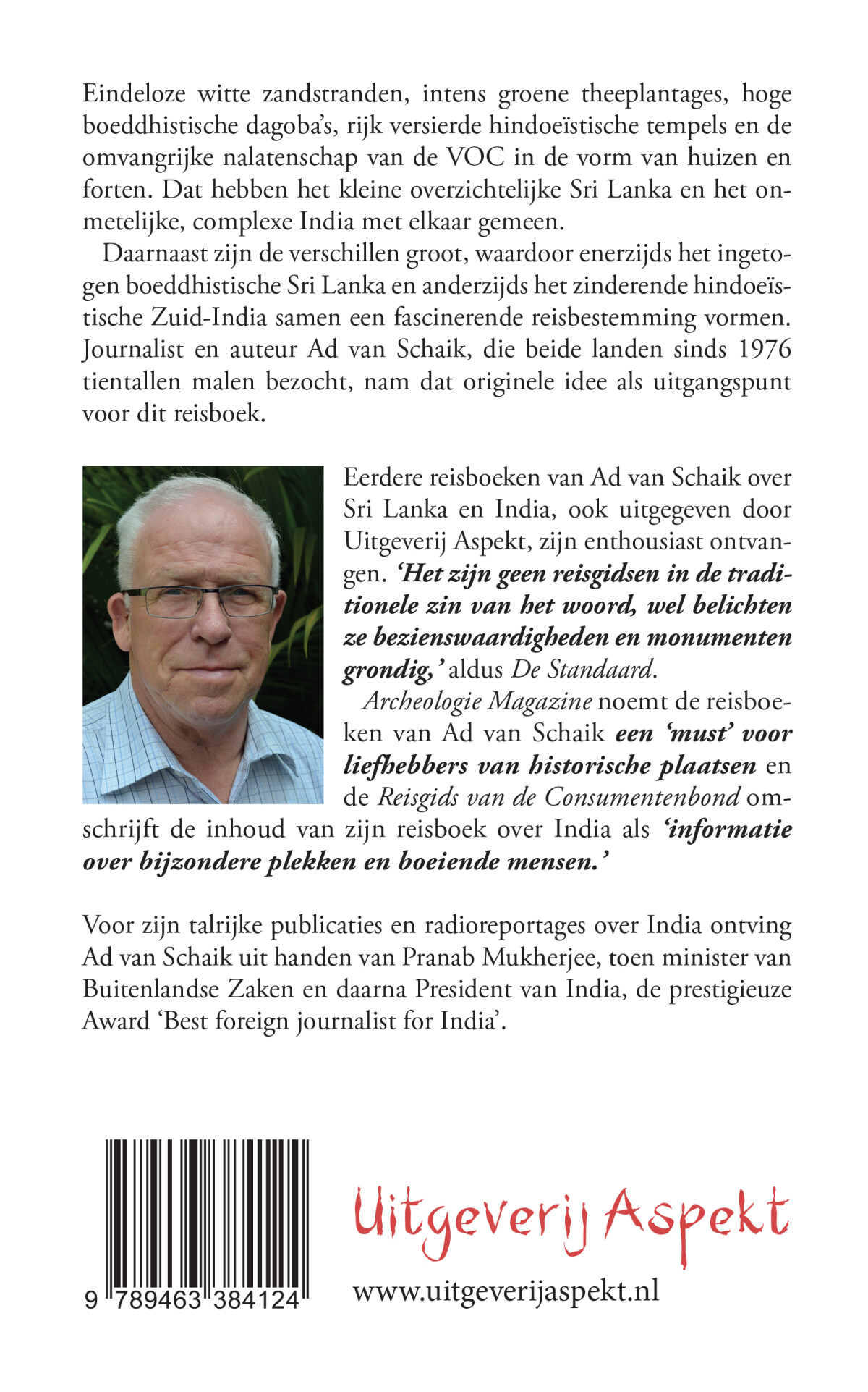 Parels van Sri Lanka en Zuid-India achterkant