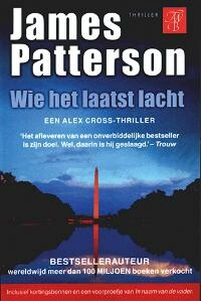 boekenbalie_9789022992630_cover Wie het laatst lacht / Alex Cross / 5