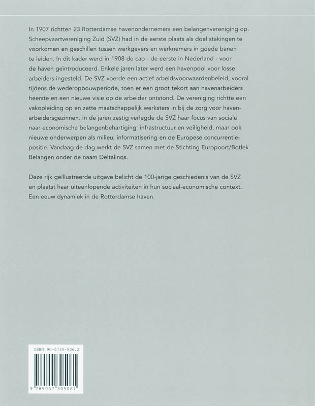 In Het Belang Van De Haven In Het Belang Van De Haven achterkant