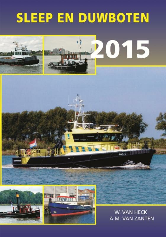 Sleep en duwboten 2015
