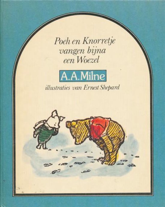 Poeh en knorretje vangen byna een woezel