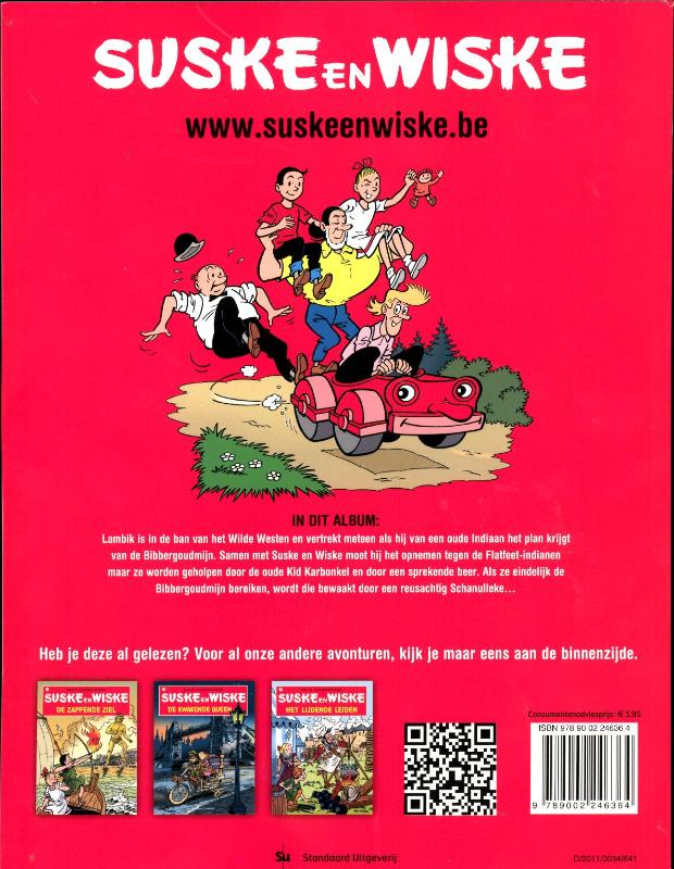 Bibbergoud / Suske en Wiske / 138 achterkant