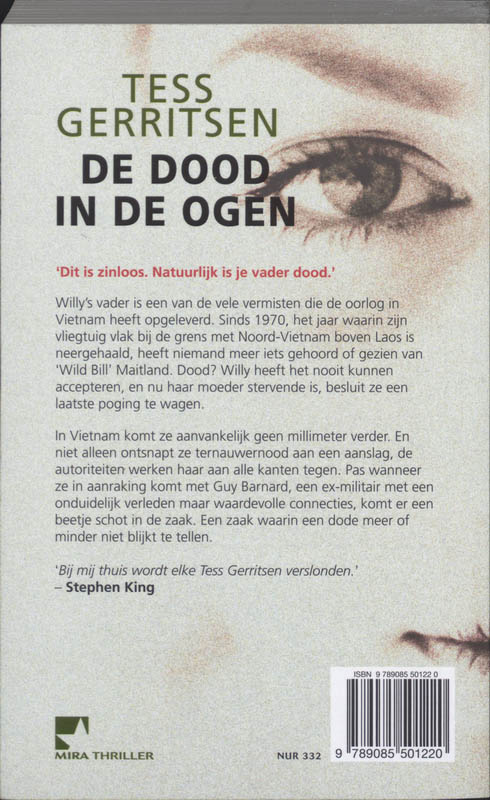 De Dood In De Ogen De Dood In De Ogen achterkant