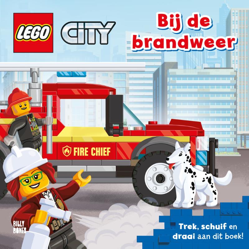boekenbalie_9789030508458_cover Bij de brandweer / Lego city