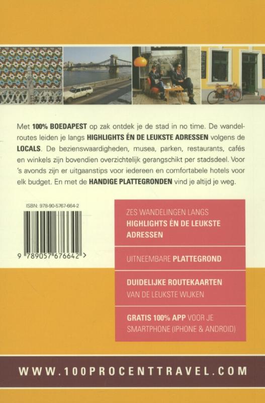100% Boedapest / 360° reizen achterkant