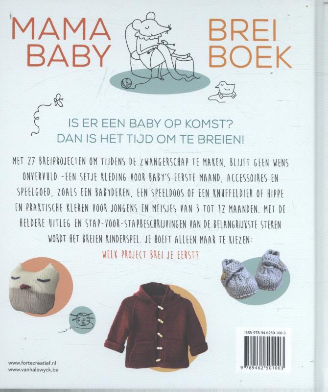 Mama baby breiboek achterkant